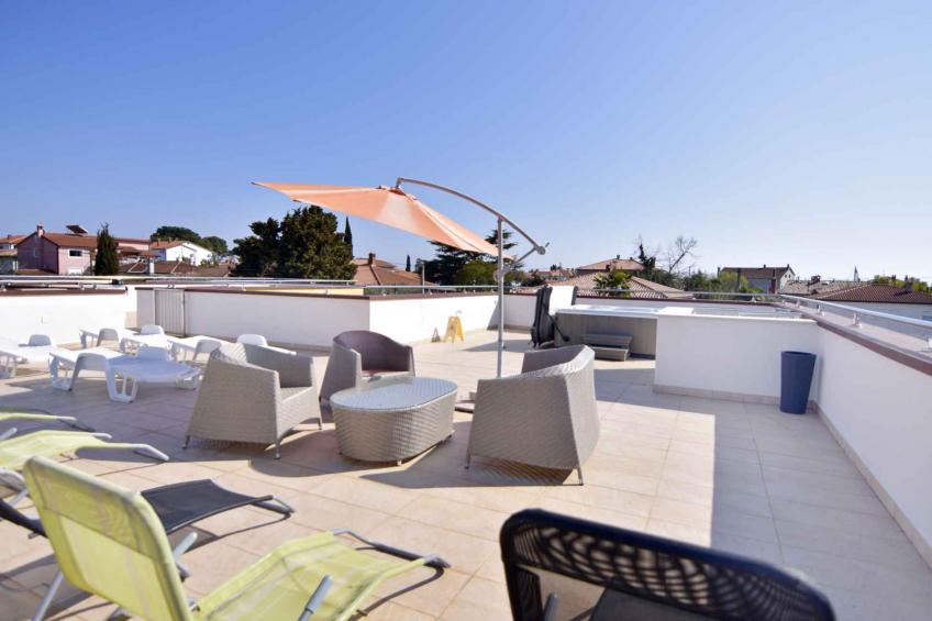 Vakantiewoning Villa Alpa aan zee, met dakterras en jacuzzi - VW-7RMKK - foto 11