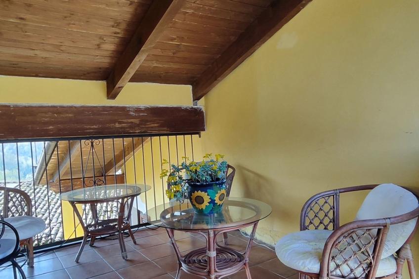 Wohnung in Brusasco mit Garten, Terrasse und Grill