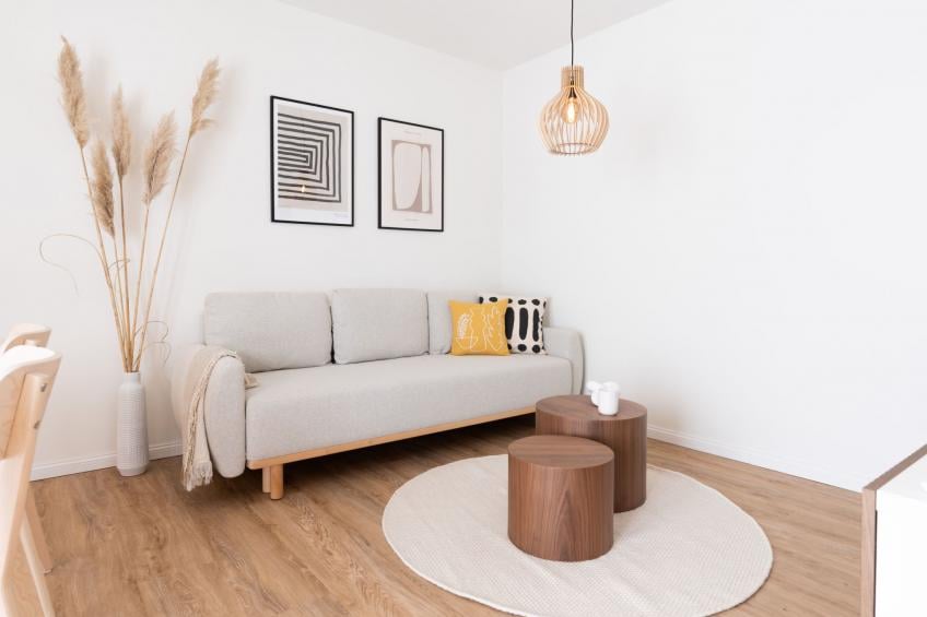 Küstenbutze - Modernes Apartment für 3 im Scandi-Style mit vollausgestatteter K