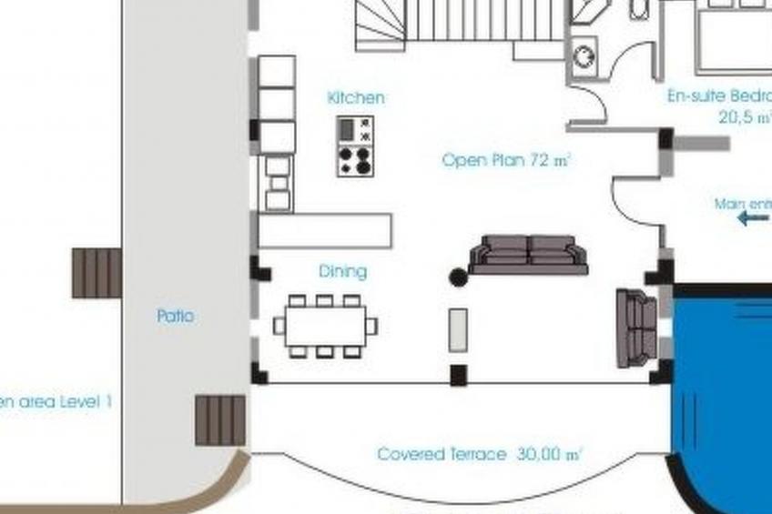 Ferienvilla mit Blick auf das Wasser - foto 12