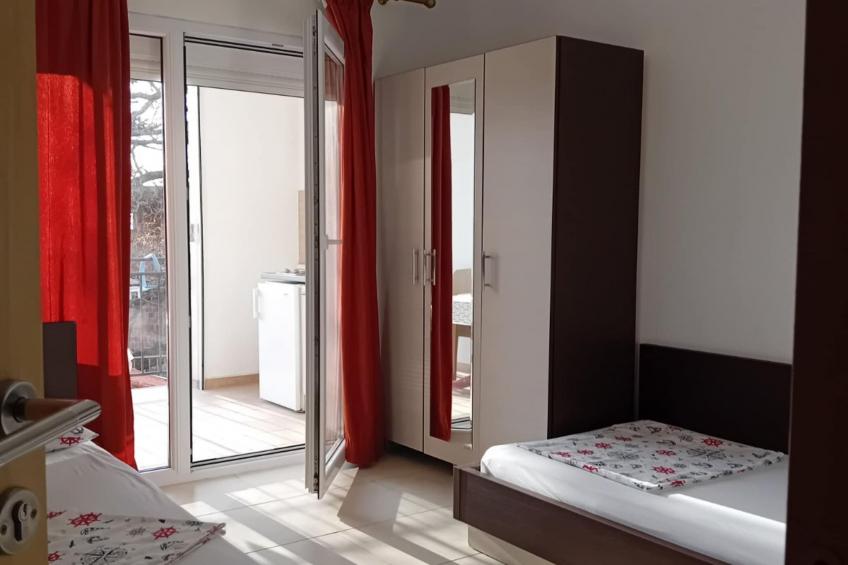 Beachfront Sunset Apartments Sutomore - Superior Studio Apartment with Sea View and Terrace