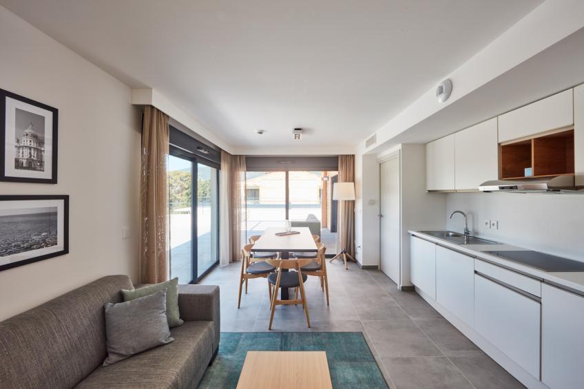New deluxe penthouse for 6 people with 2 bedrooms - foto 9