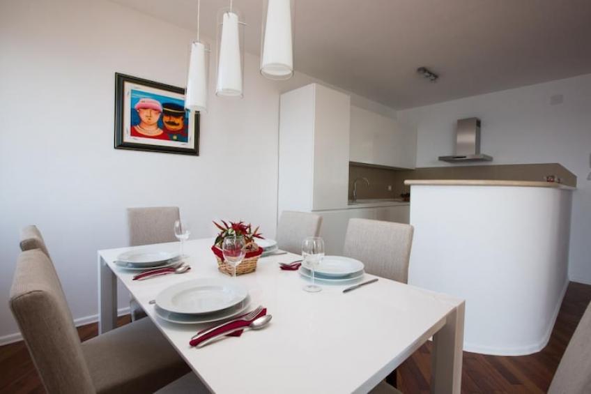 Apartments Nina - Two-Bedroom Apartment with Balcony and Sea View (Orašac) - foto 7