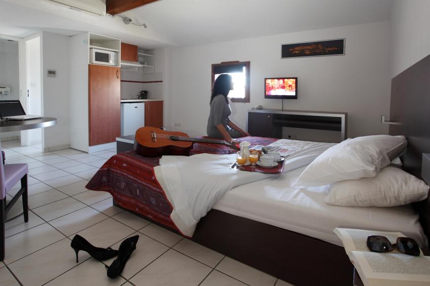 Résidence la Barbacane Carcassonne / Studio double 2 pers - foto 5