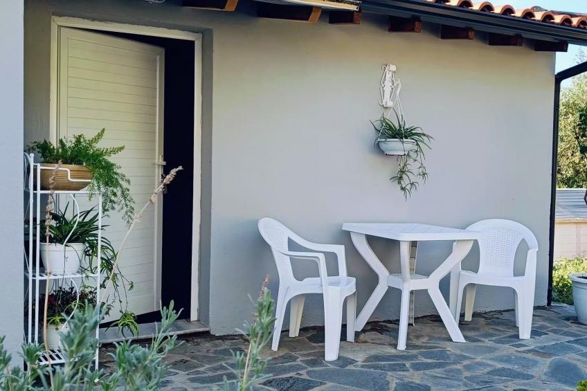 Berge und die ikonische Landebahn des Flughafens Skiathos - foto 22