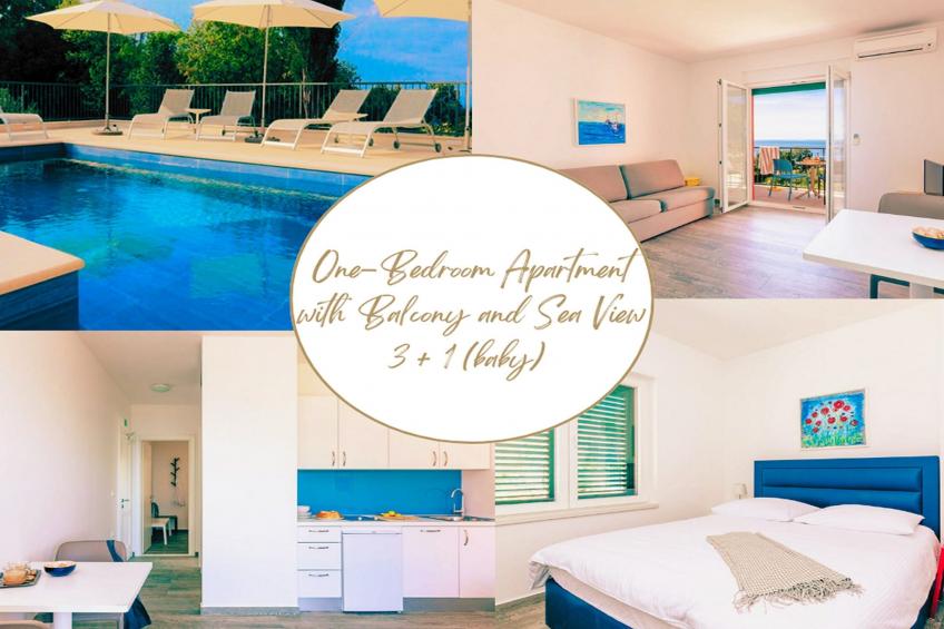 Apartments Villa Luka's - 'No.4' One-Bedroom Apartment with Balcony and Sea View - foto 34