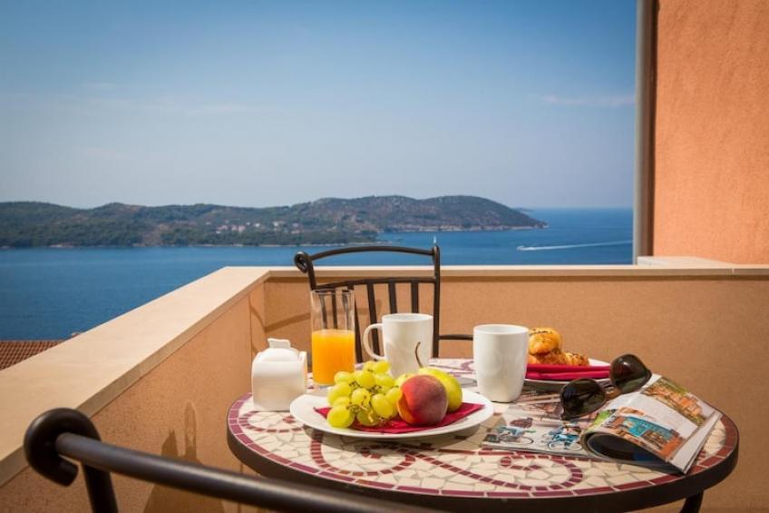 Apartments Nina - Two-Bedroom Apartment with Balcony and Sea View (Orašac) - foto 17