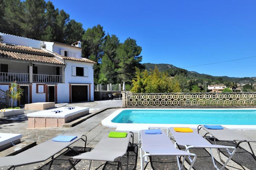 Villa con piscina privada, wifi, aire acondicionado y vistas a montaña ideal pa - foto 24