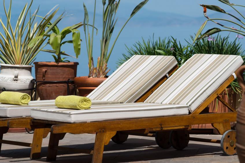 für 6 Personen direkt am Strand