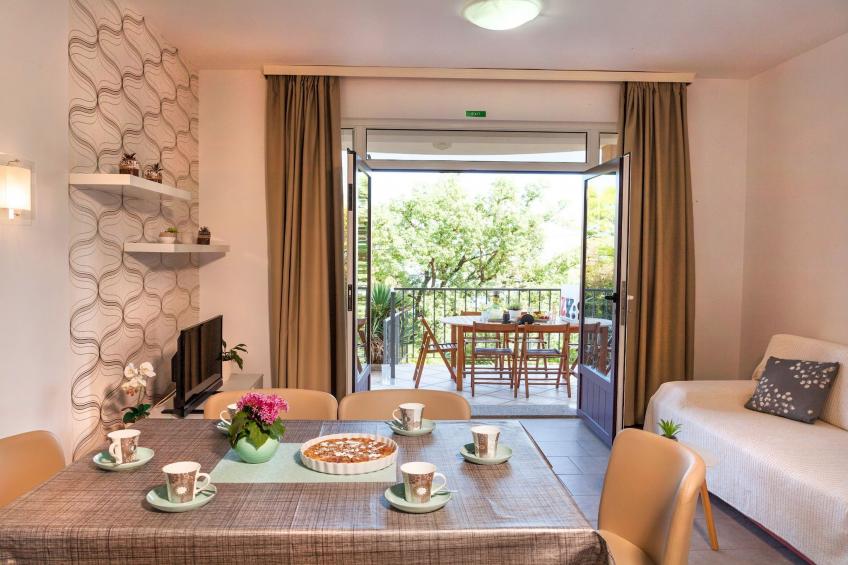 Splendid Beachfront Medveja Apartments - Deluxe Two Bedroom Apartment with Terrace and Sea View - foto 4