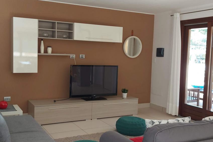 Unterkunft in der 'Villa Luigi' mit oberirdischem Pool