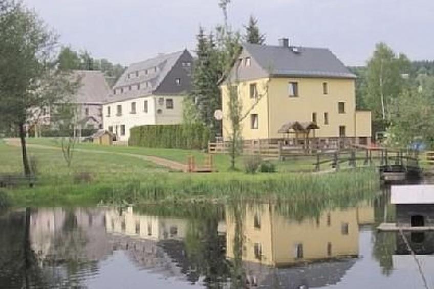 Vakantiehuis "Haus Talschänke" met terras