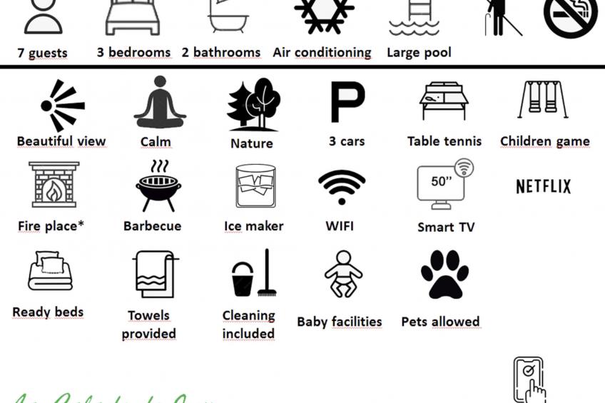 Klimatisiertes Ferienhaus mit Pool - foto 18