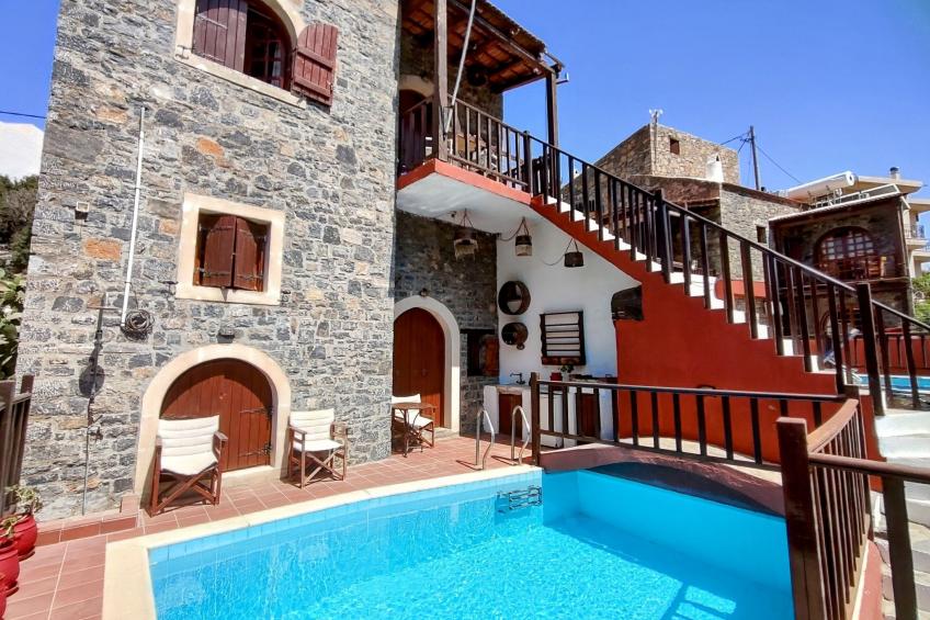 Steinhaus Erato Privater Pool Landschaftliche Kretische Ansichten - foto 2