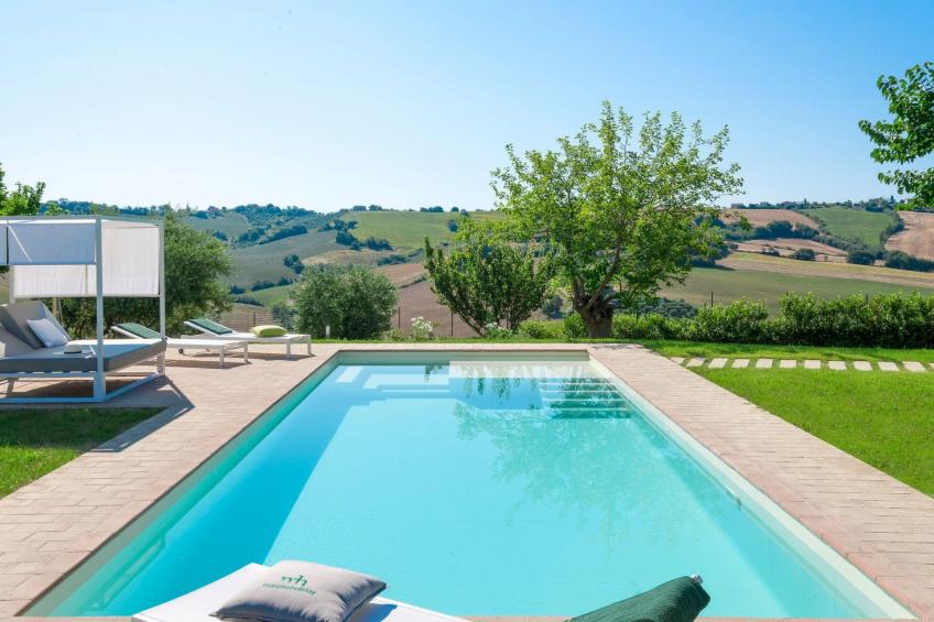 Villa Traiani, Marken Urlaub, privater Pool - foto 8