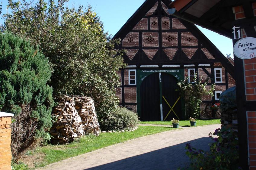 Wohnung in Jameln mit Garten, Grill und Terrasse