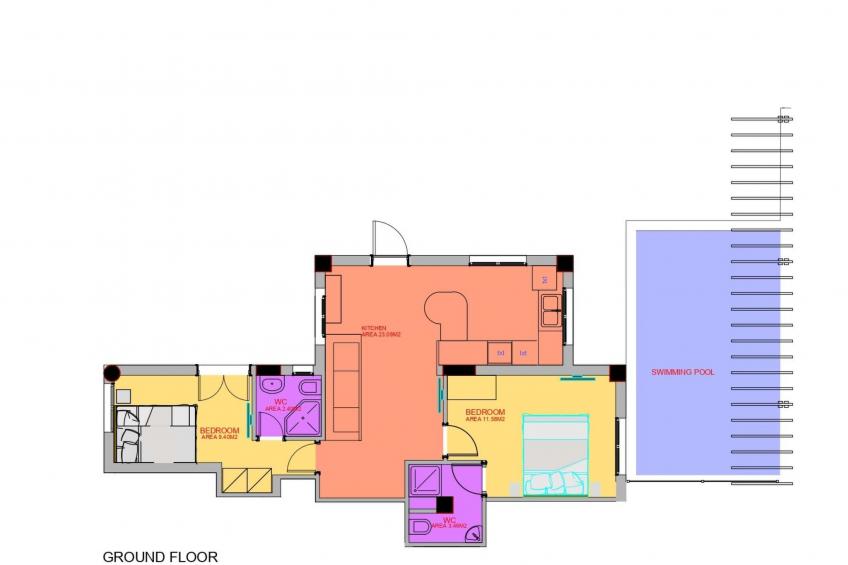 Villa Krevatina mit privatem Pool und großer Veranda - foto 20