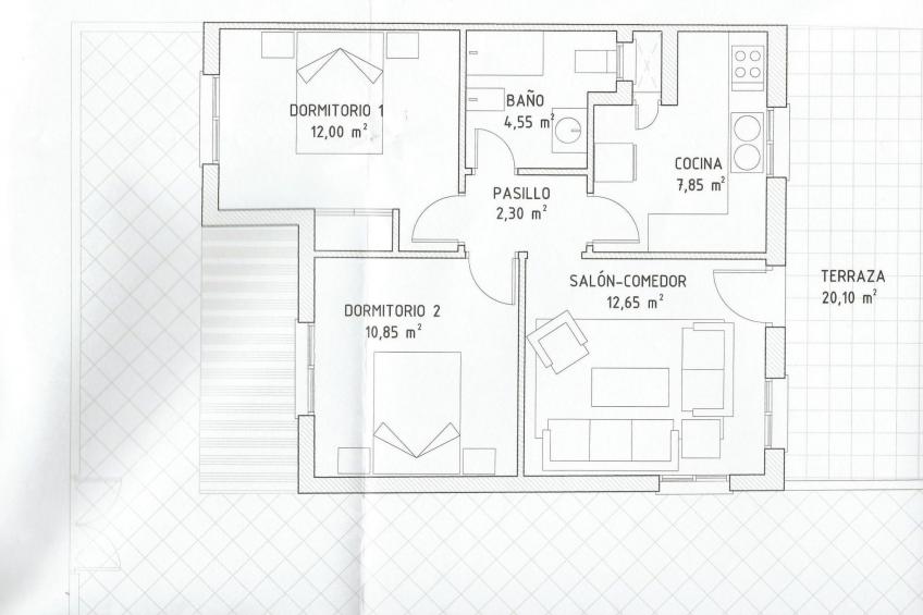 Wohnung Klimaanlage, Wifi, Terrasse, - foto 26