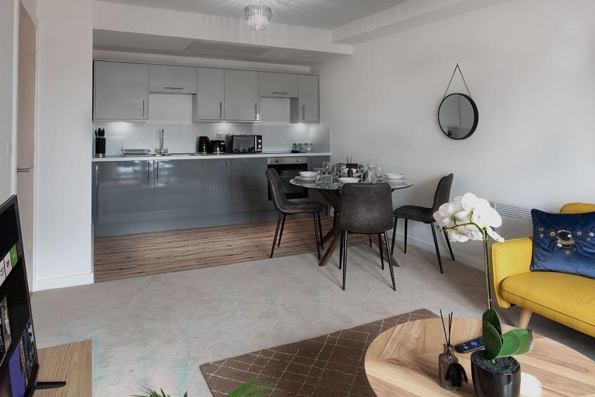 Brandneue, zentrale 2-Zimmer-Wohnung für 6 Gäste - foto 3