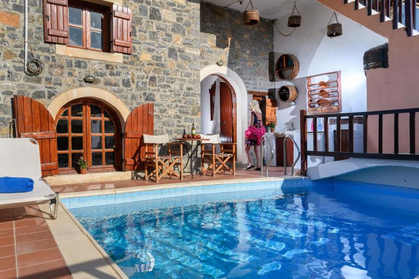 Steinhaus Erato Privater Pool Landschaftliche Kretische Ansichten - foto 12