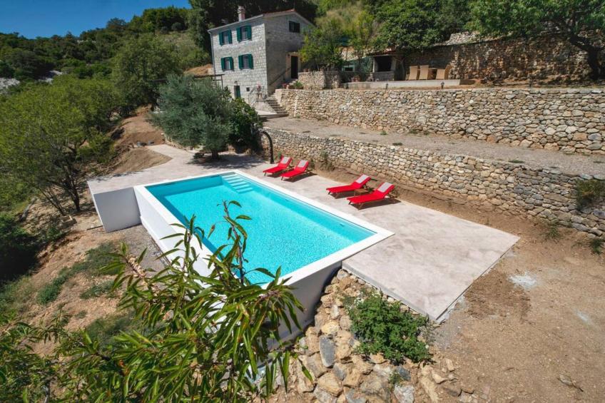Stone House Bay View Kaštela - Two Bedroom House with Pool - foto 15