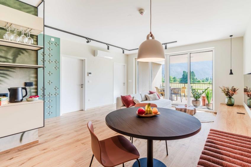 Bovec Chic Apartment with Sauna - One Bedroom Apartment with Balcony - foto 22