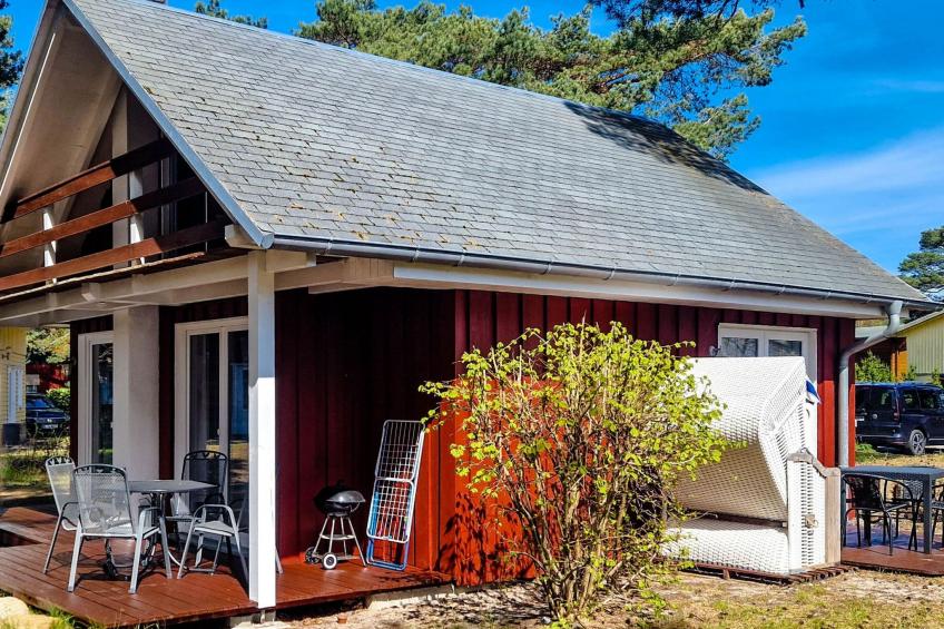 Strandnahes Ferienhaus Strandrubin mit Kamin