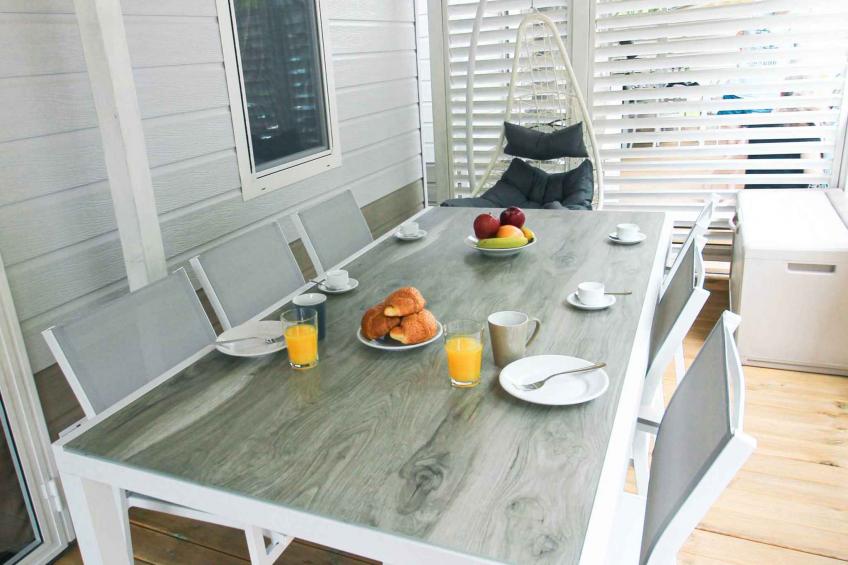 Stacaravan met airconditioning en houten veranda - VW-NHMHW - foto 4