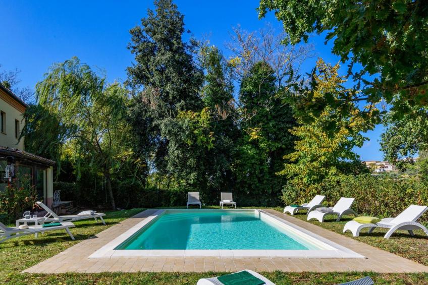 Licht unter den Buchen, Marche Urlaub, privater Pool - foto 10