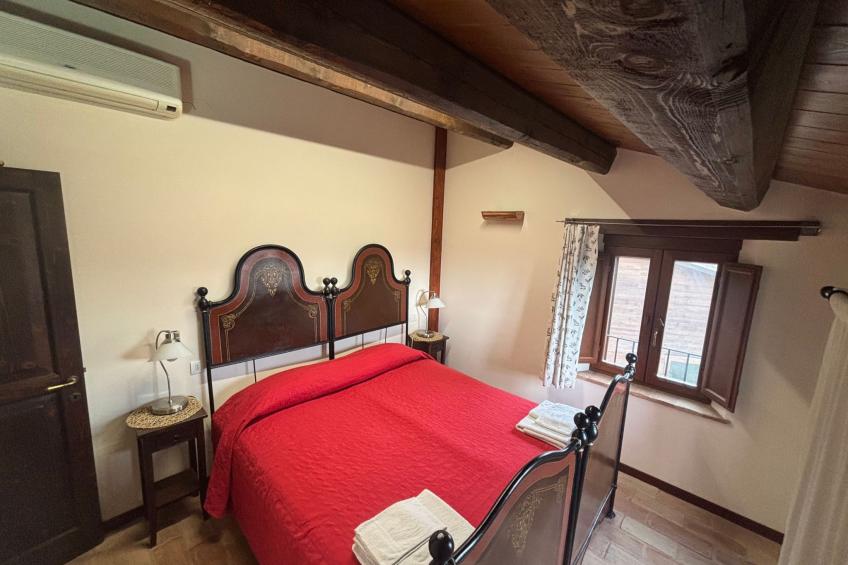 Rote Wohnung Bauernhaus