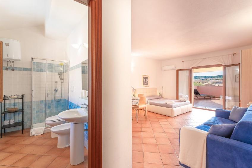 Studio-Apartment 4-Kristallblau