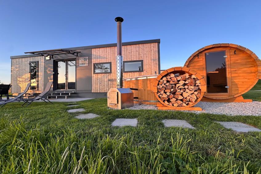 FERIENDORF SEEBLICK - Tiny Chalet am Eixendorfer See