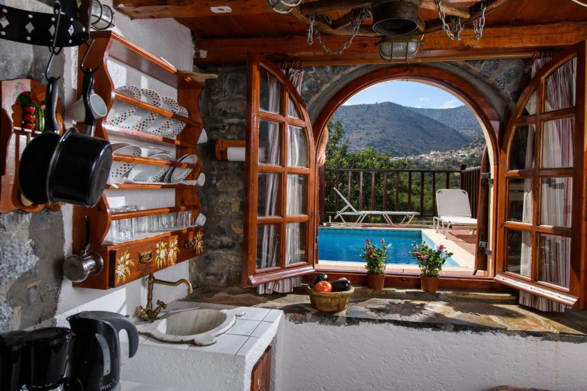 Steinhaus Erato Privater Pool Landschaftliche Kretische Ansichten - foto 23