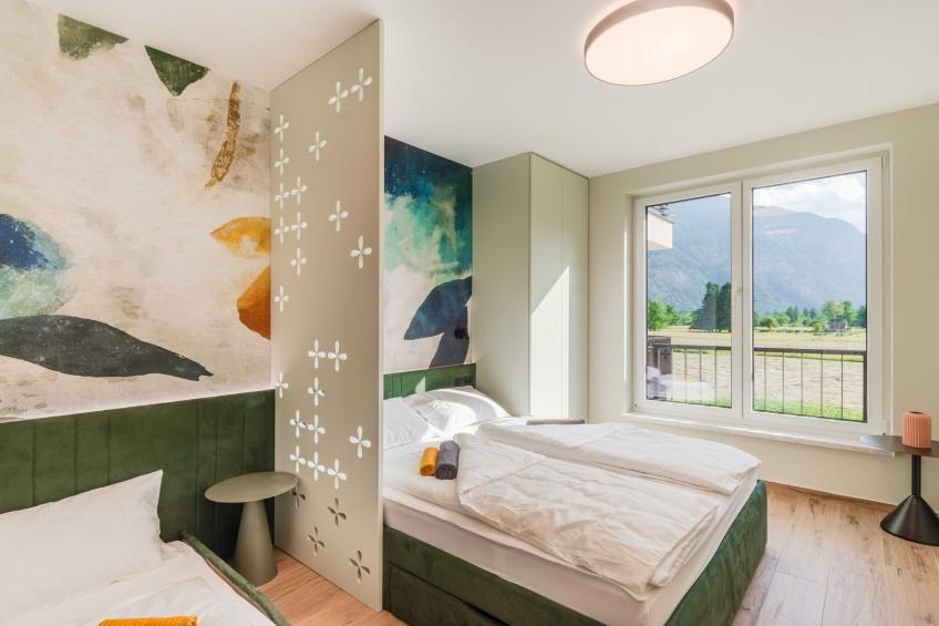 Bovec Chic Apartment with Sauna - One Bedroom Apartment with Balcony - foto 33