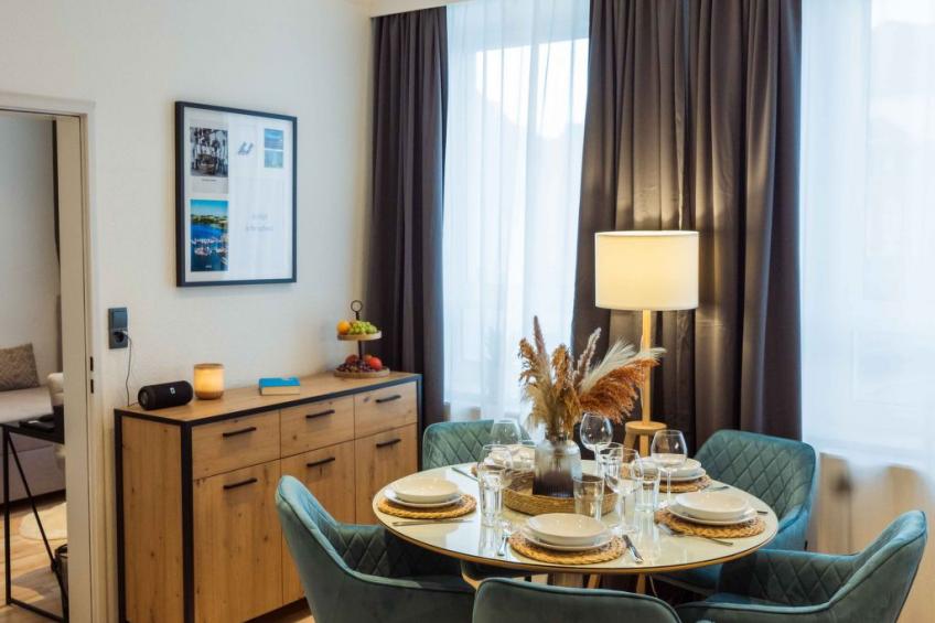 Schiller Apartment im Zentrum von Hof. Küche, Parkplatz, 250MBit Wlan - foto 10