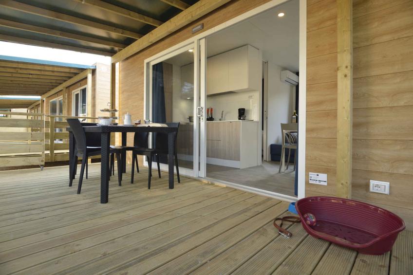 Mobilehome mit Terrasse, Pool und Klimaanlage - BF-HX6XH