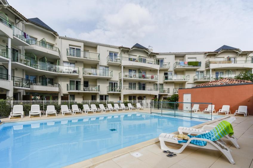 Les  Jardins  de  l'Amirauté- Appartement 2 piÃ¨ces avec coin nuit 6 personnes - foto 7