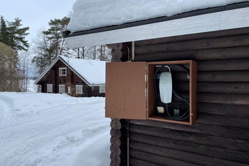 Karhunluola, leppäniemen hirsihuvilat - foto 28