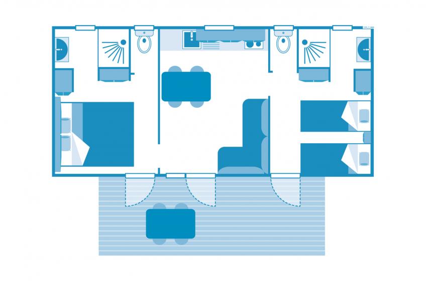 Cottage 4p 2Bdrms AirCon - foto 8