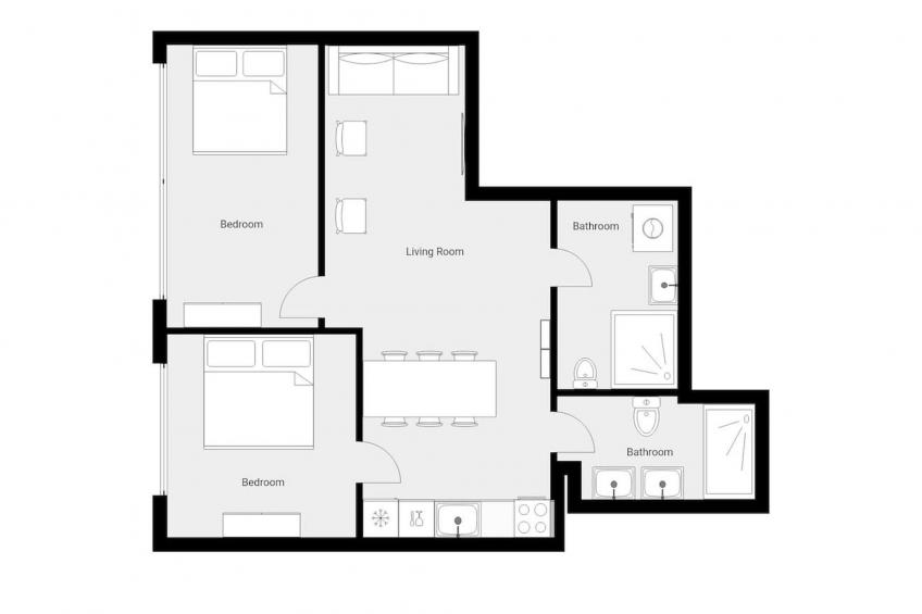 d1.Lakes 2BR 2Ba - foto 21