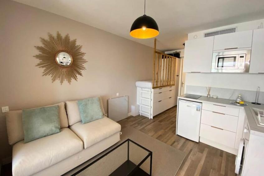 06ai - Beau Studio Rénové - Vue Mer Et Piscine - foto 23