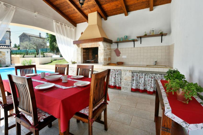 mit Privatpool für 6 Personen ca. 130 m² in Markovici, Istrien (Binnenland - foto 18