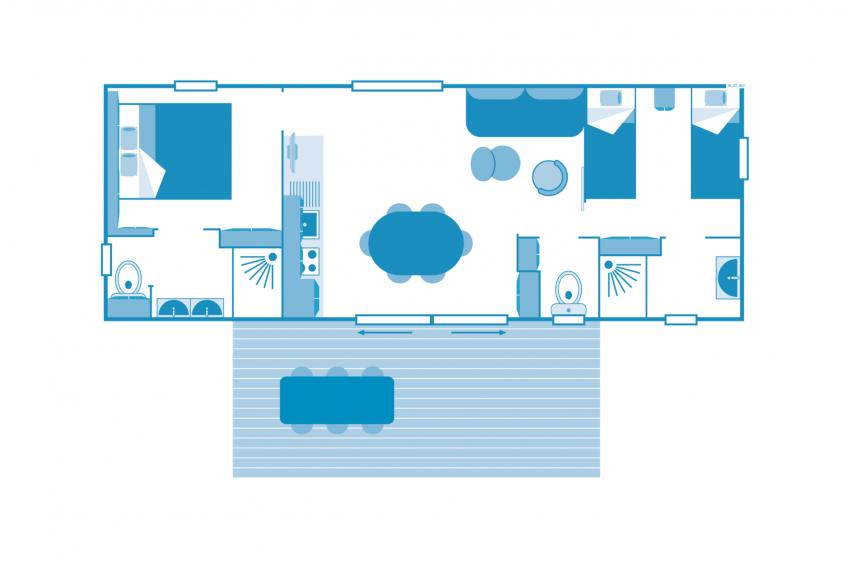 Cottage Keywest 4p 2Bdrms AirConPremium - foto 8