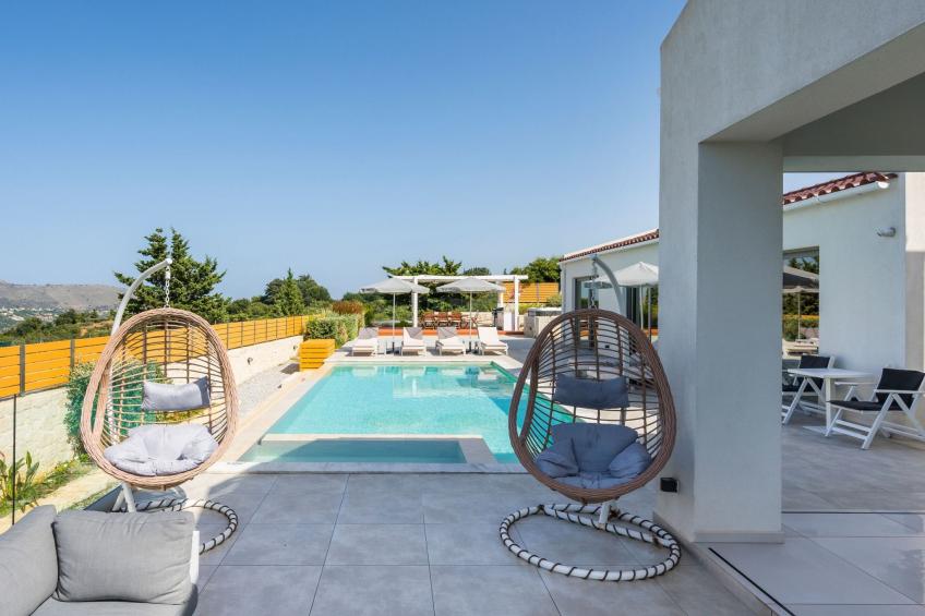 Villa White Harmony 6km vom Strand entfernt mit Pool - foto 2