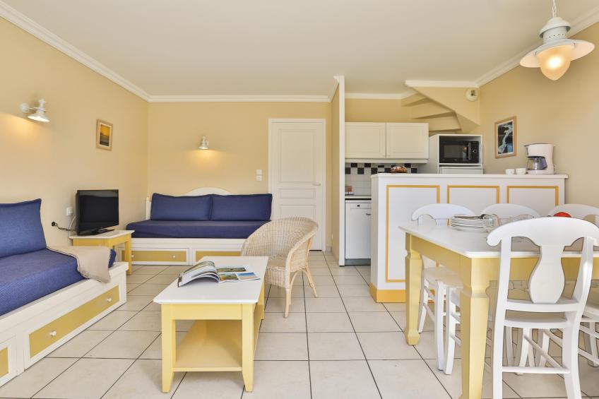 Pierre & Vacances Le Domaine de Bourgenay House 8 people - 2 bedrooms + 1 sleeping alcove - Terrace - Duplex - Domaine du Moulin district