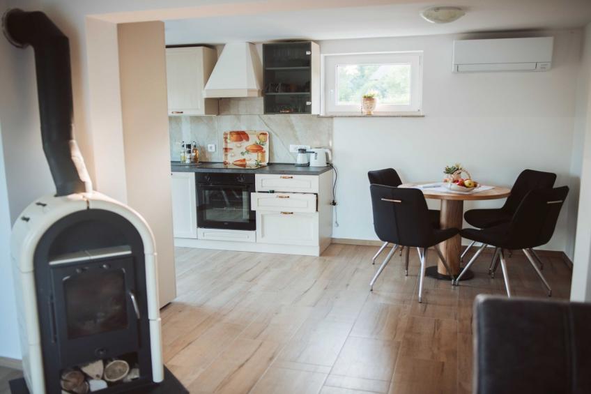 Cozy Holiday Home with Fireplace and Scenic Hills in Bistrica ob Sotli - Two Bedroom Holiday Home - foto 8