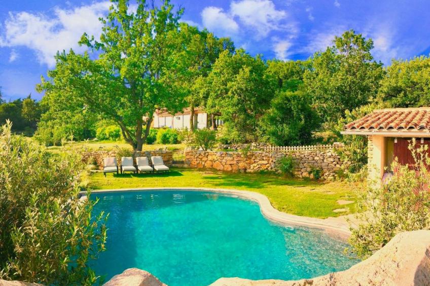 Privater Rückzugsort in den Bergen in Südfrankreich