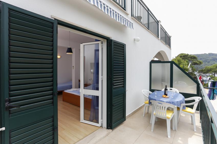 Apartments Posta - Studio with Balcony and Sea View - Apartman 2 - foto 9