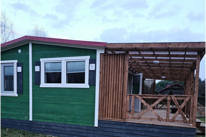 Ganzjährig bewohnbares Ferienhaus - grün - foto 8