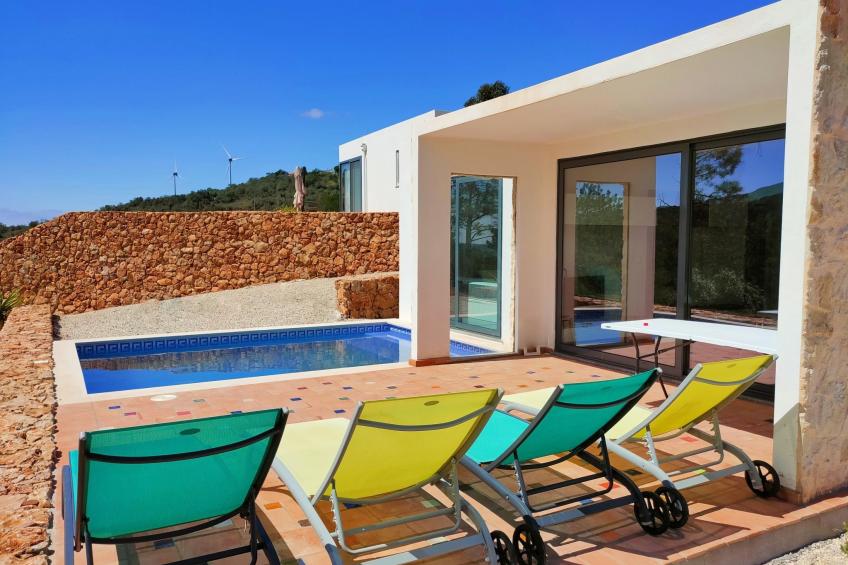 Villa mit privatem Pool - Casa da Bananeira